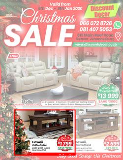 Discount Decor : Christmas Sale (9 Dec 2019 - 9 Jan 2020), page 1