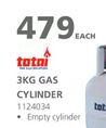 Totai 3Kg Gas Cylinder-Each