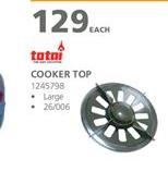 Totai Cooker Top Large-Each