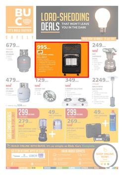 BUCO : Load-Shedding Deals (30 March - 31 July 2021), page 1