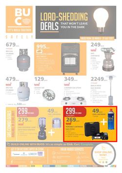 BUCO : Load-Shedding Deals (30 March - 31 July 2021), page 1