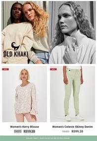 Old Khaki : Specials (Request Valid Dates From Retailer)