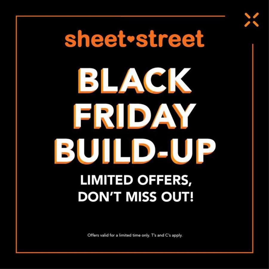Sheet Street : Black Friday (Request Valid Dates From Retailer), page 1