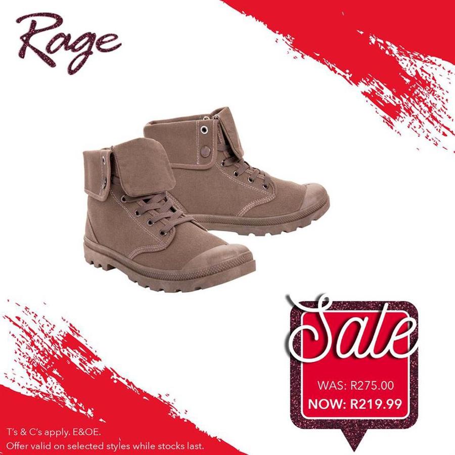 rage boots sale 2019