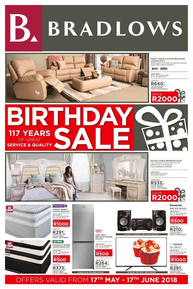 Bradlows deals furniture specials