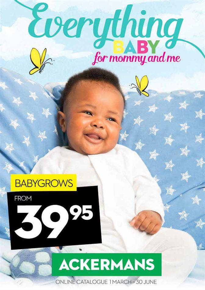 ackermans baby clothes online