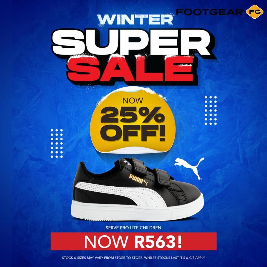 Footgear : Winter Super Sale (Request Valid Dates From Retailer) — m ...