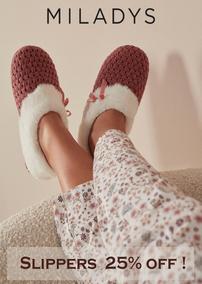 Milady's : Slippers 25% Off (Request Valid Dates From Retailer)