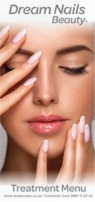 Dream Nails Beauty : Treatment Menu 2021 (Request Valid Dates From Retailer)