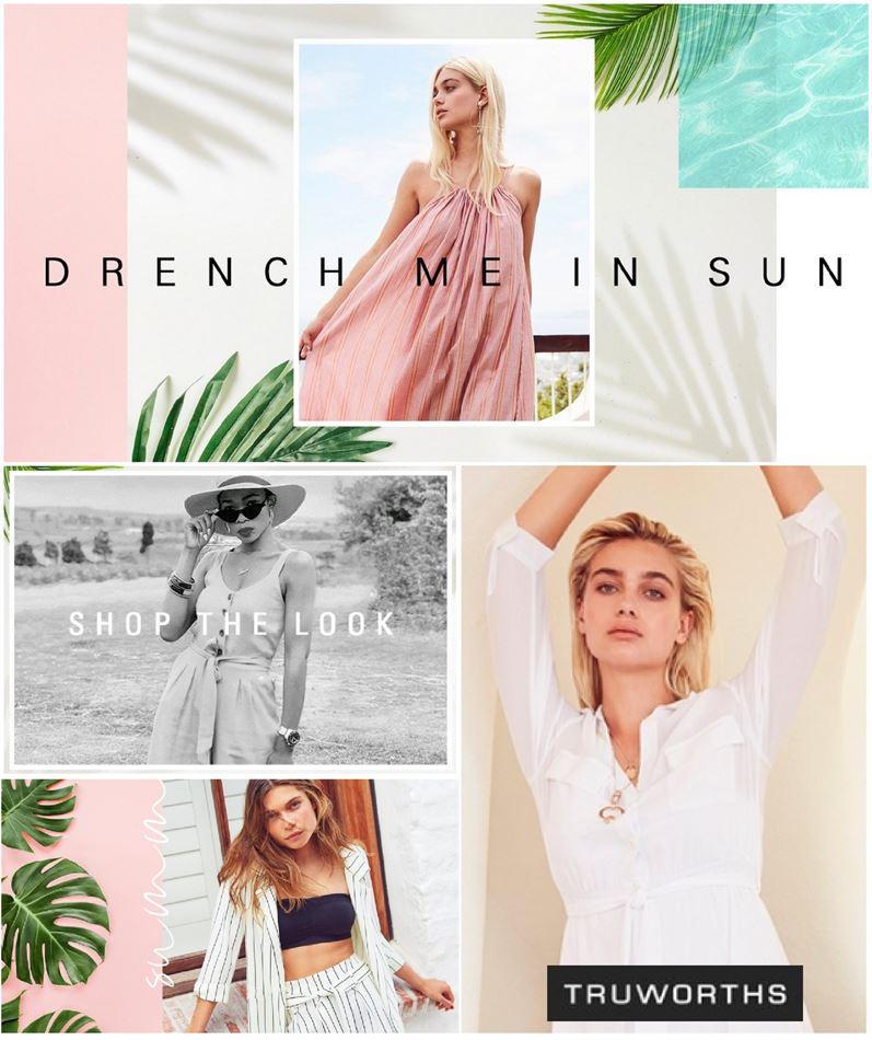 truworths linen dresses