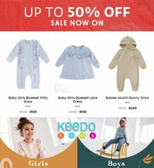 Keedo : Up To 50% Off Sale Now On (Request Valid Dates From Retailer)