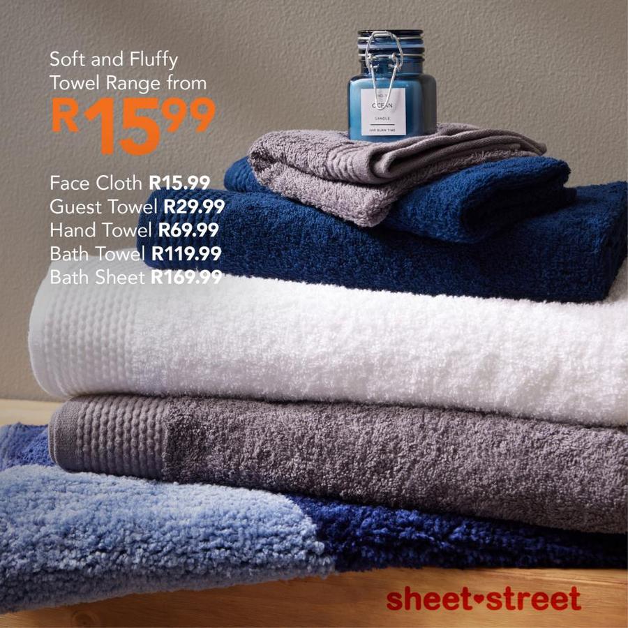 Street sheet 2024 towels