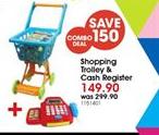 Shopping Trolley & Cash Register Combo