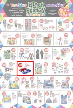 Toys R Us : Black Friday (24 Nov - 27 Nov 2016), page 1