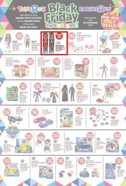 Toys R Us : Black Friday (24 Nov - 27 Nov 2016), page 1