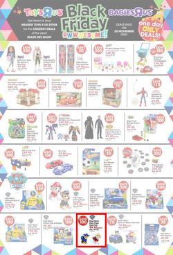 Toys R Us : Black Friday (24 Nov - 27 Nov 2016), page 1