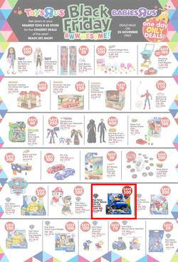 Toys R Us : Black Friday (24 Nov - 27 Nov 2016), page 1