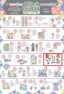 Toys R Us : Black Friday (24 Nov - 27 Nov 2016), page 1