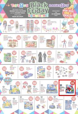Toys R Us : Black Friday (24 Nov - 27 Nov 2016), page 1