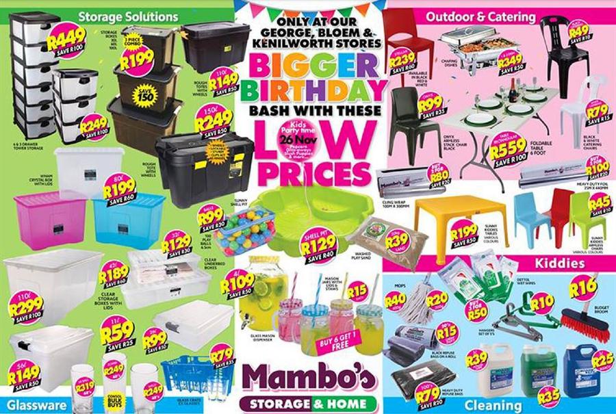 Mambo's Plastic Warehouse : Bigger Birthday