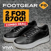 Footgear : Combo Deal (Request Valid Dates From Retailer)