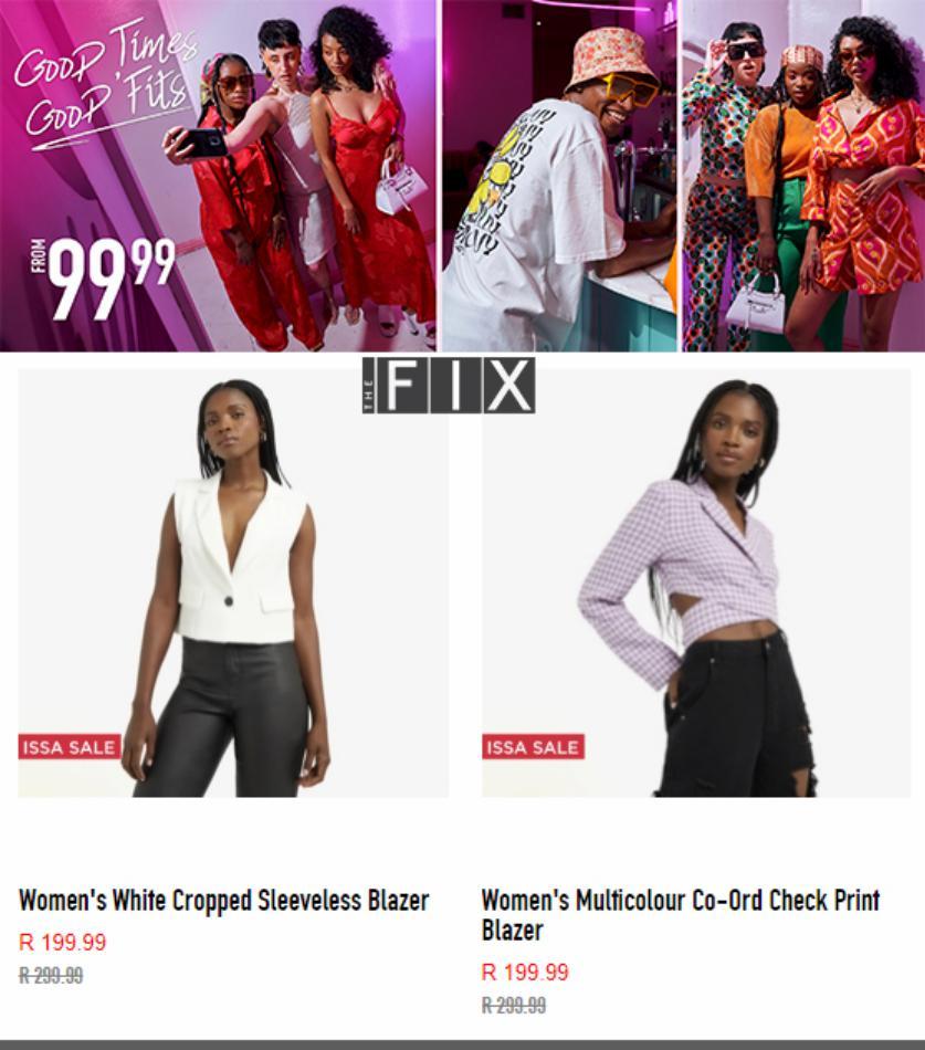 The Fix : Issa Sale (Request Valid Dates From Retailer) — www.guzzle.co.za