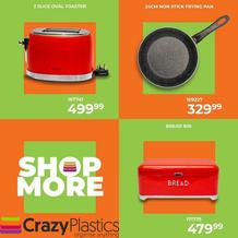 Crazy Plastics : New Offers (Request Valid Dates From Retailer)