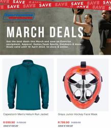 Sportsmans Warehouse : March Deals (Request Valid Dates From Retailer)