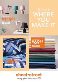 Sheet Street : Home Is Where You Make It (Request Valid Date From Retailer)