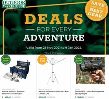 Outdoor Warehouse : Deals For Every Adventure (Request Valid Dates From Retailer)