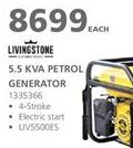 Living Stone 5.5KVA Petrol Generator