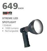 Magneto xtreme led spotlight cheap
