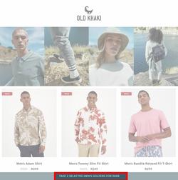 Old Khaki Selected Men's Golfers-For 