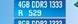 Desktop Memory & Hard Drives 4GB DDR3 i333
