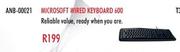 Microsoft Wired Keyboard 600 ANB-00021