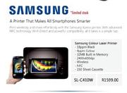 Samsung Colour Laser Printer SL-C410W