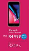 Apple iPhone 8 64GB (Pristine Pre Owned) Smartphone