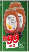 The Kitchen Honey Squeeze-3x340g