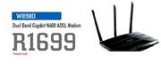 TP-Link Dual Band Gigabit N600 ADSL Modem W8980