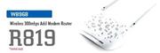 TP-Link Wireless 300mbps Add Modem Router W8968