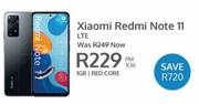 Xiaomi Redmi Note 11 LTE-On 1GB Red Core