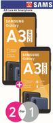 2 x Samsung A3 Core 4G Smartphone-On Red Flexi 125 & Promo 65PMx24