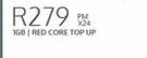 Huawei Nova Y70 128GB Smartphone-On 1GB Red Core Top Up (24 Months)