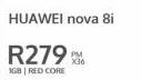 Huawei Nova 8i Smartphone-On 1GB Red Core (36 Months)