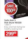 Braun Satin Hair 3 Hair Dryer HD330