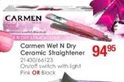 Carmen Wet N Dry Ceramic Straightener