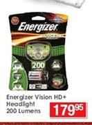 Energizer Vision HD + Headlight 200 Lumens