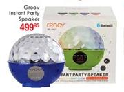 Groov Instant Party Speakers