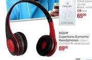 Dquip Superbass Dynamic Headphones