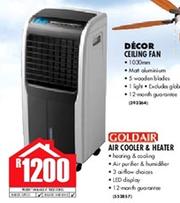 Goldair cooler and hotsell heater